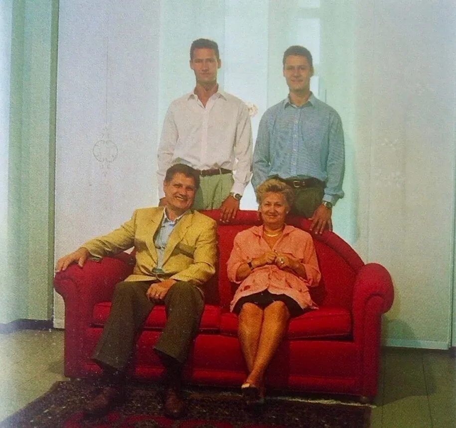 La famiglia Vigna. 1990
